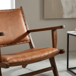 Daniel Tan Leather Armchair - Image 2