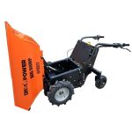 Detail K2 Big Dump 1100 Pound Electric Power Dump Cart – OPD811 - Image 5