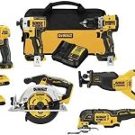DEWALT 20V MAX* XR Cordless Combo Kit (6-Tool) with (2) Ah Batteries and Charger (DCK648D2)