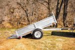 DK2 4.5-ft x 7.5-ft Steel Utility Trailer ( 1295-lb Capacity ) 2491712 - Image 7