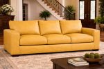 Donovan Leather Sofa - Image 6