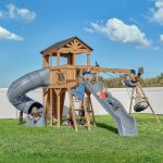 Dover Bay Swing Set with Tube Slide - Prioka