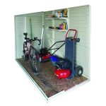 DuraMax Building Products 4-ft x 8-ft Sidemate Off-white Lean-to Vinyl Storage Sheds - Image 3