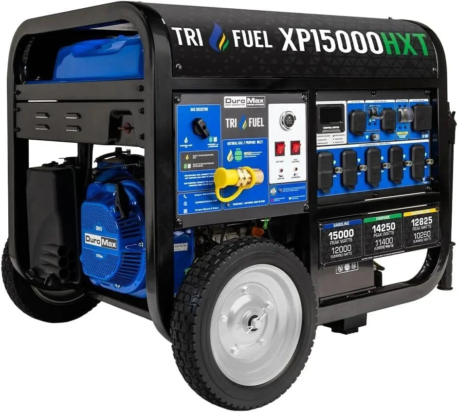 duromax-15000-watt-tri-fuel-portables-generators-xp15000hxt-7883891 DuroMax 15,000-Watt Tri-Fuel Portables Generators XP15000HXT - Image 1