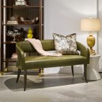 Dustin Leather Bench - Image 2