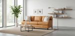 Effie Leather Sofa - Image 2