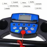 Electric Folding Treadmill with LCD Display and Heart Rate Sensor - Image 8
