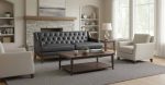 Elliot Leather Sofa - Image 3