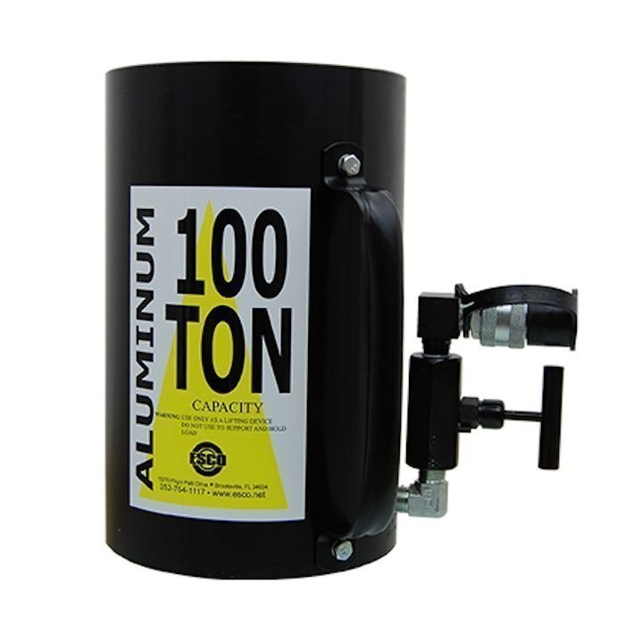 esco-hd-lightweight-100-ton-hydraulic-jack-6392450-1 ESCO HD Lightweight 100-Ton Hydraulic Jack - Image 1