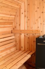 Essex 4 Person Barrel Sauna - Image 12
