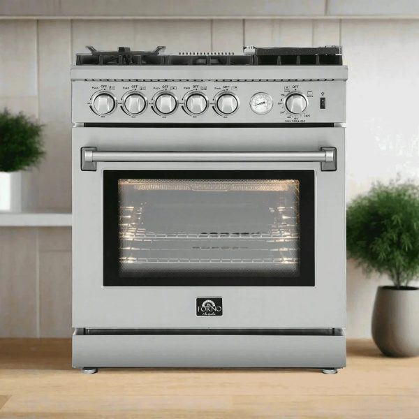 Forno FFSGS6275-30 30-Inch Freestanding Gas Range with Convection - Prioka