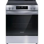 Frigidaire 30″ Front Control Electric Range with EvenTemp – Stainless Steel FCFE3062AS - Prioka