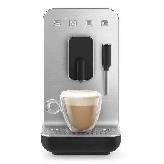 Fully Automatic Coffee & Espresso Machines with Steaming Wand – Black - Prioka