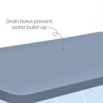 Funsicle 18' x 9' x 52" Oasis Rectangular Swimming Pool Set with 18' Cover - Image 4