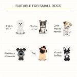 Furniture Style Dog Crate, Pet Cage Kennel End Table, Indoor Decorative Dog House, with Wooden Top, Door, for Small Dogs, Brown - Image 7