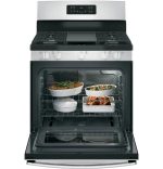 GE 30-Inch Freestanding Gas Range with 4.8 cu. ft. Oven Capacity and Sealed Cooktop Burners - Image 3