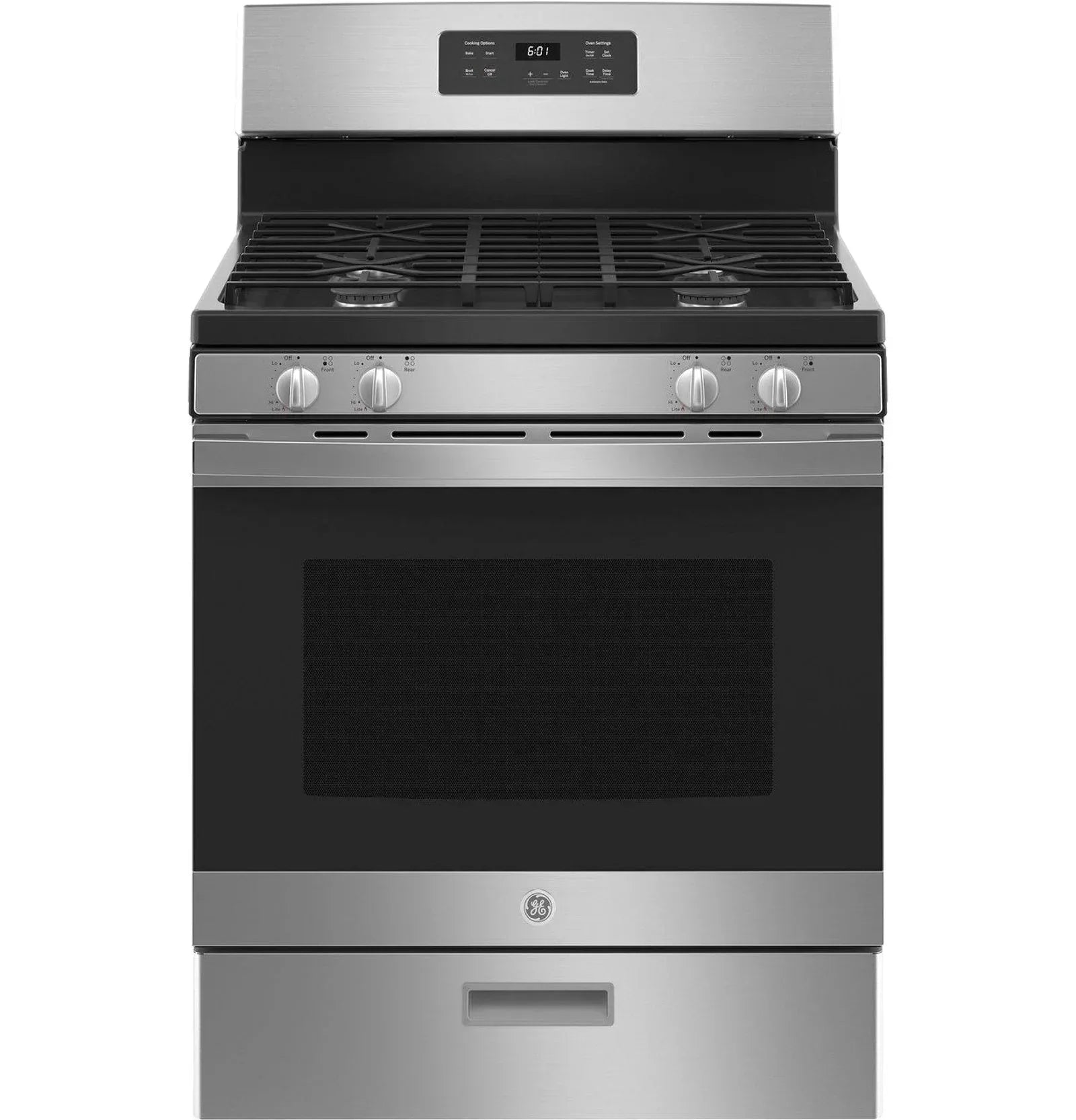 ge-30-inch-freestanding-gas-range-with-48-cu-ft-oven-stainless-steel-jgbs61rpss-4062796 GE 30-Inch Freestanding Gas Range with 4.8 Cu. Ft. Oven, Stainless Steel – JGBS61RPSS - Prioka