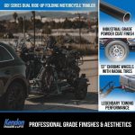 Go! Series Dual Rail Ride-Up Folding Motorcycle Trailer Discounted - Image 16