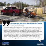 Go! Series Dual Rail Ride-Up Folding Motorcycle Trailer Discounted - Image 8