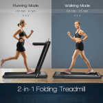 Goplus 2-in-1 Folding Treadmill, 2.25HP Electric Under Desk Treadmill W/LED Display - Image 3