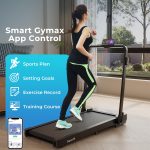 Goplus 2 in 1 Folding Treadmill, 300 LBS Capacity Walking Pad with Handle Bar, Under Desk Treadmill with Remote & APP Control - Image 13