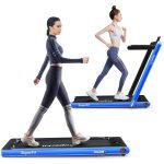 Goplus 2 in 1 Under Desk Treadmill, 2.25HP Superfit Folding Treadmills for Home Office w/Smart APP - Image 12