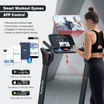Goplus 2.25HP Folding Treadmill, Electric Superfit Treadmill W/LED Display - Image 5