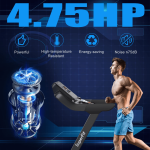 Goplus 4.75HP Folding Treadmill with 15% Auto Incline and APP, Commercial Heavy Duty Superfit Treadmill with 20 Preset Programs - Image 4