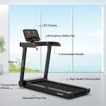 Goplus Heavy Duty Treadmill for Gym, Superfit Electric Treadmill with App Control - Image 8