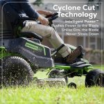 Greenworks 60V 42″ Cordless Battery CrossoverT Riding Lawn Mowers. - Image 4