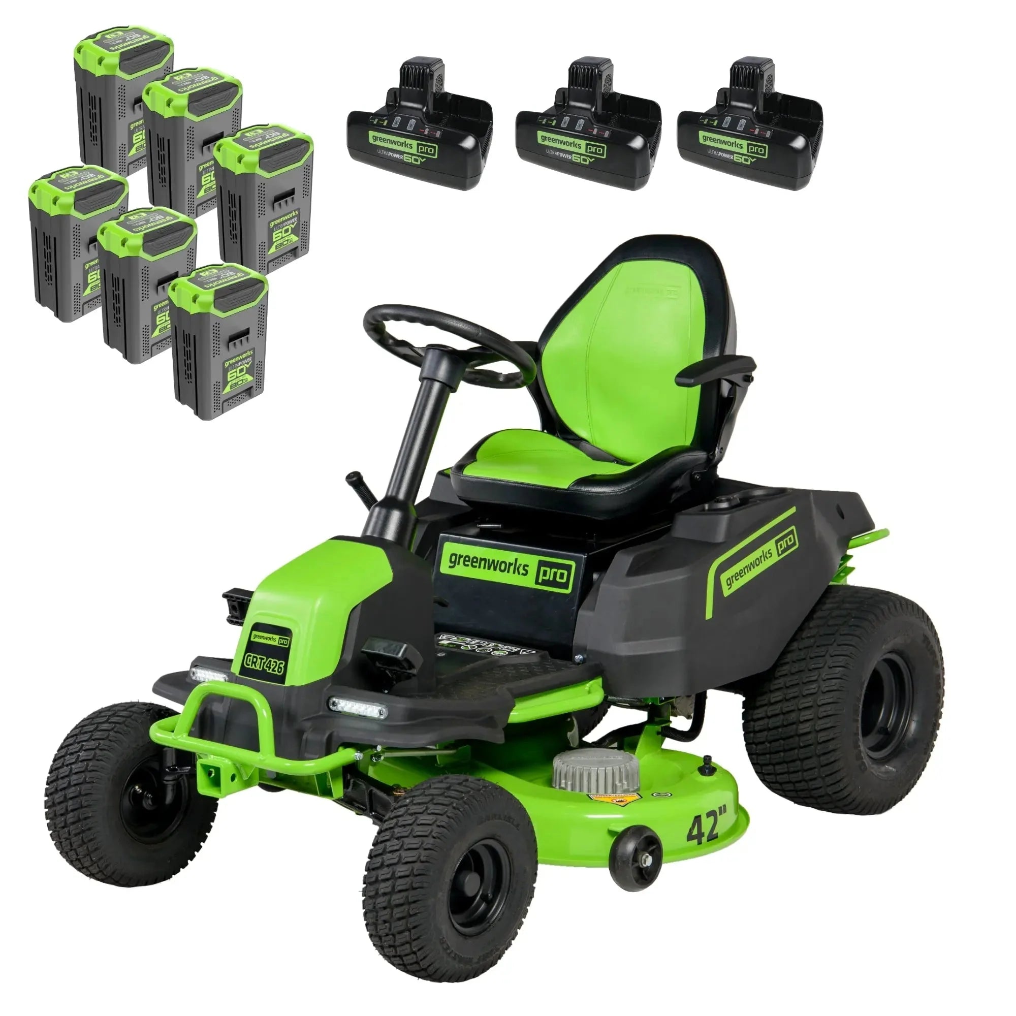 greenworks-60v-42-cordless-battery-crossovert-riding-lawn-mowers-8833888 Greenworks 60V 42″ Cordless Battery CrossoverT Riding Lawn Mowers. - Prioka