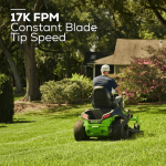 Greenworks Pro Crossover Zero Turn 42-in Lithium Ion Electric Riding Lawn Mower - Image 15