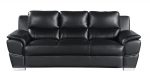 Hamilton Leather Seating Set – Black - Image 6
