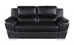 Hamilton Leather Seating Set – Black - Image 7