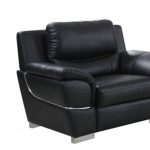 Hamilton Leather Seating Set – Black - Image 4