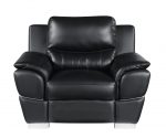 Hamilton Leather Seating Set – Black - Image 8