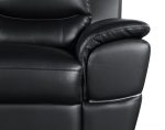 Hamilton Leather Sofa – Black - Image 4