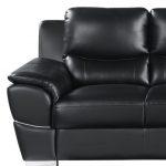 Hamilton Leather Sofa – Black - Image 5