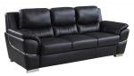 Hamilton Leather Sofa – Black - Image 8