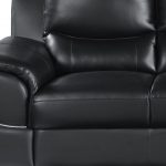 Hamilton Leather Sofa – Black - Image 6