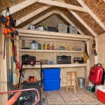 Handy Home Products Tribeca 10 ft. W x 12 ft. D Wood Storage Shed with Floor - Image 4