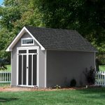 Handy Home Products Tribeca 10 ft. W x 12 ft. D Wood Storage Shed with Floor - Image 2