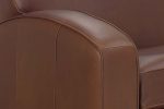 Hayden 81 Inch Contemporary Leather Sofa - Image 10
