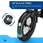 Hiboy EX6 Step-Through Fat Tire Electric Bike for Adults - Image 2