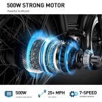 Hiboy EX6 Step-Through Fat Tire Electric Bike for Adults - Image 6
