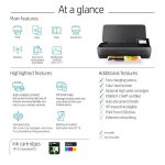 HP OfficeJet 250 Mobile All-in-One Printer - Image 3