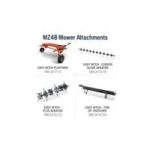Husqvarna MZ48 Zero-Turn Mowers 23 HP Kawasaki 48” Clears Cut ZT3100 (M-ZT Seat) - Image 5