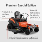 Husqvarna Z254F 24HP 726cc Kawasaki Engine 54" FAB Z-Turn Mower Premium Special Edition - Image 8