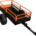 Impact Implements 1500 lb Utility Cargo Trailer with Pivot Dump for ATV, UTV, and Lawn Tractor - Prioka