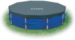 Intex 12-Foot Round Metal Frame Above Ground Swimming Pool Debris Cover - Image 4